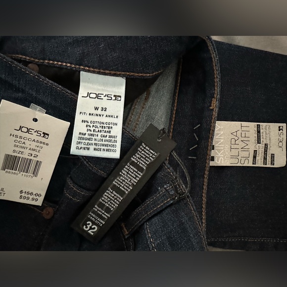 Size 32 Joe’s Jeans Skinny Ankle, BNWT - Picture 2 of 3